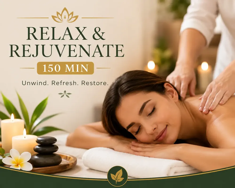 RELAX & REJUVENATE 150 MIN